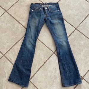 Plastic by Gly jeans. Like new.